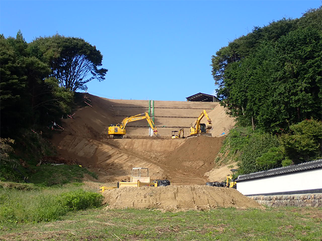 道路・河川・法面・上下水道など、奈良県五條市を中心としたインフラ整備や災害に対する防災工事、復旧工事